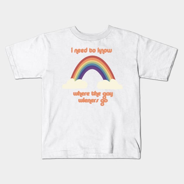 i need to know Kids T-Shirt by miasohungry